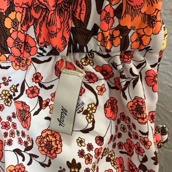 Floral Cutout Maaji Large Reversible Bikini Top Only - Picture 6 of 10